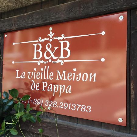 B&B La Vieille Meison De Pappa Sarre Εξωτερικό φωτογραφία